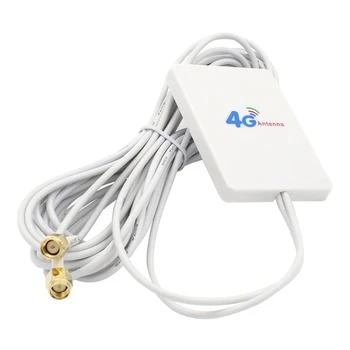 MOOL 4G LTE Antena 3G 4G Панельная Antena S priključkom SMA TS9 CRC9 2 m Kabel Za E8372 E3372 B315 Router USB Modem