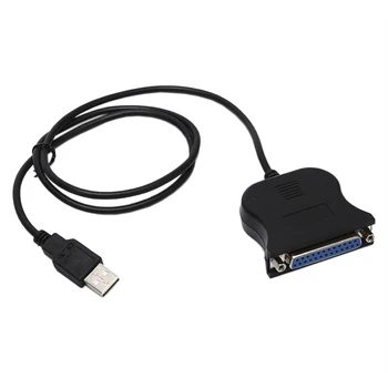 1pc 120 cm USB 2.0-25-pinski Paralelni port Kabel za pisač IEEE 1284 USB-Paralelni kabel-ac 0