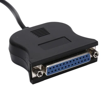 1pc 120 cm USB 2.0-25-pinski Paralelni port Kabel za pisač IEEE 1284 USB-Paralelni kabel-ac 5
