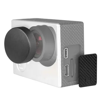 4-u-1 Kućište Poklopac objektiva + Poklopac objektiva + Smjenski poklopac pretinca za baterije + Bočni poklopac vrata za GoPro Hero 4/3 + Pribor za kamere 4