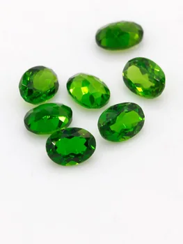 Pravi Prirodni Диопсид 3*5 mm Gol Dragi Kamen je Smaragd Ovalni Najverovatnije Narukvica i Ogrlica Diy Slobodan Dragulji Tipska Utičnica