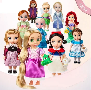 Disney Frozen 2 Elsa Ana Princeza Snjeguljica Ariel Aurora Belle Pepeljuga Rapunzel djevojčica Anđeli lutka poklon Igračke Za Djecu