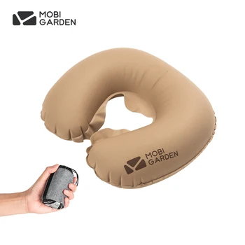 MOBI DVORIŠTE Kamp Inflatable Jastuk Prijenosni Vrat Zraka Spavanje Jednostavan Putovanja Udoban