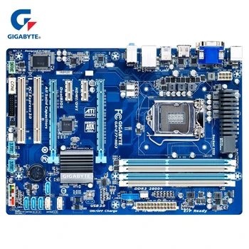 Gigabyte GA-Z77-HD3 100% Izvorna matična ploča LGA 1155 DDR3 USB3.0 32G Z77 Z77-HD3 Z77 HD3 Tablica matična ploča 22 nm procesor Koristi