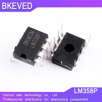 10ШТ LM358P DIP8 LM358 DIP LM358N DIP-8 358P novi i originalni čip