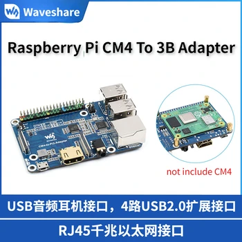 Naknada za proširenje adapter Malina Pi CM4 - 3B za Malina Pi 3 Model B /B + Pi 3B Compute Module 4 Lite /EMM CM4-to-Pi3-Adapter