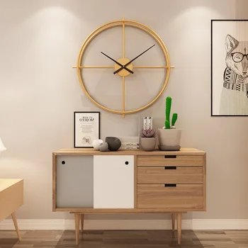 Kreativna минималистичные željeza zidni sat dnevni boravak metalni sat kabinet kabinet dekorativni satovi