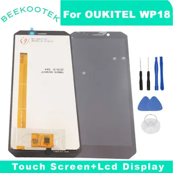 Novi Originalni OUKITEL WP18 LCD Zaslon + Zaslon Osjetljiv na dodir Digitalizator Popravak Zamjena Pribor, rezervni Dijelovi Za Smartphone OUKITEL WP18