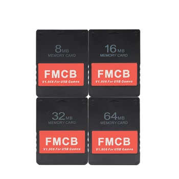 8 MB 16 MB 32 MB 64 MB Za FMCB V1.966 Igre, memorijska Kartica za PS2 PS1 Konzole USB Hard Disk Klasicni Video Igre Adapter Kartica