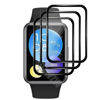 (3 kom.) Zaštitna folija za ekran Huawei Watch Fit 2 Smart Watch punu pokrivenost Meka Zaštitna folija (ne staklo)