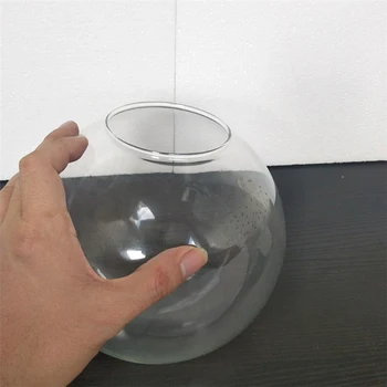 D13cm D15cm D20cm Prozirne staklene nijanse globus poklopac lampe za vješanje lampe luster abažur dijelovi dodatna oprema komplet žarulja 1
