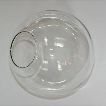 D13cm D15cm D20cm Prozirne staklene nijanse globus poklopac lampe za vješanje lampe luster abažur dijelovi dodatna oprema komplet žarulja 2