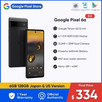 Smartphone za Google Pixel 6A 5G 6RAM 128 GB ROM-6,1 