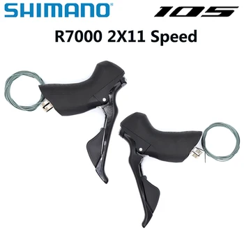 SHIMANO 105 ST R7000 Dual-Poluga za Upravljanje 2x11 Brzine R7000 Poluge Mjenjača Cestovni Bicikl 22s STI za Ободного Kočnice