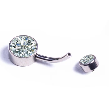 G23 Titan Premium dragulj Prstena Za Pupak, Nakit Za Piercing Tijela, 14 g, Prsten Za Piercing Pupka, Nakit Za Žene, Prodaja na Veliko 4