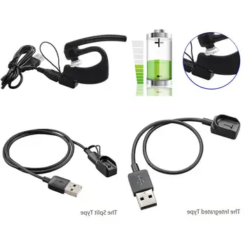 Zamjenski punjač USB 2.0 za punjenje s antenskim kabelom za slušalice Plantronics Voyager, kompatibilan s Bluetooth Kabel za punjenje Legenda, Kabel