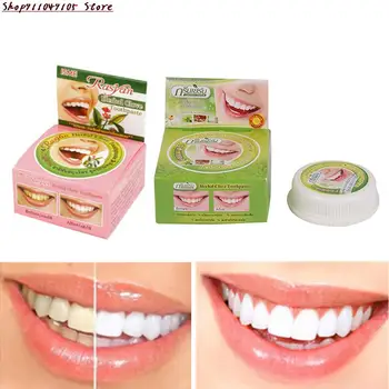 1PC boju zubne paste za izbjeljivanje zuba zubna pasta za uklanjanje mrlja antibakterijski alergijske prirodni biljni Karanfil Tajland pasta za zube 0