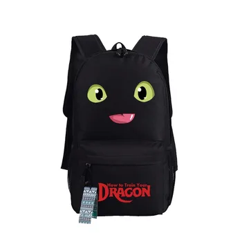 Novi Ruksak How to Train Your Dragon Anime NightFury Оксфордские Školske torbe Moda Putnu torbu Unisex 0