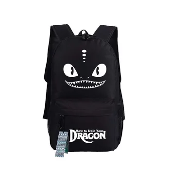 Novi Ruksak How to Train Your Dragon Anime NightFury Оксфордские Školske torbe Moda Putnu torbu Unisex 1